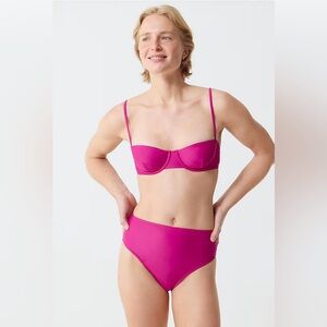 J Crew Hallie bikini bottom Size S & M NWT